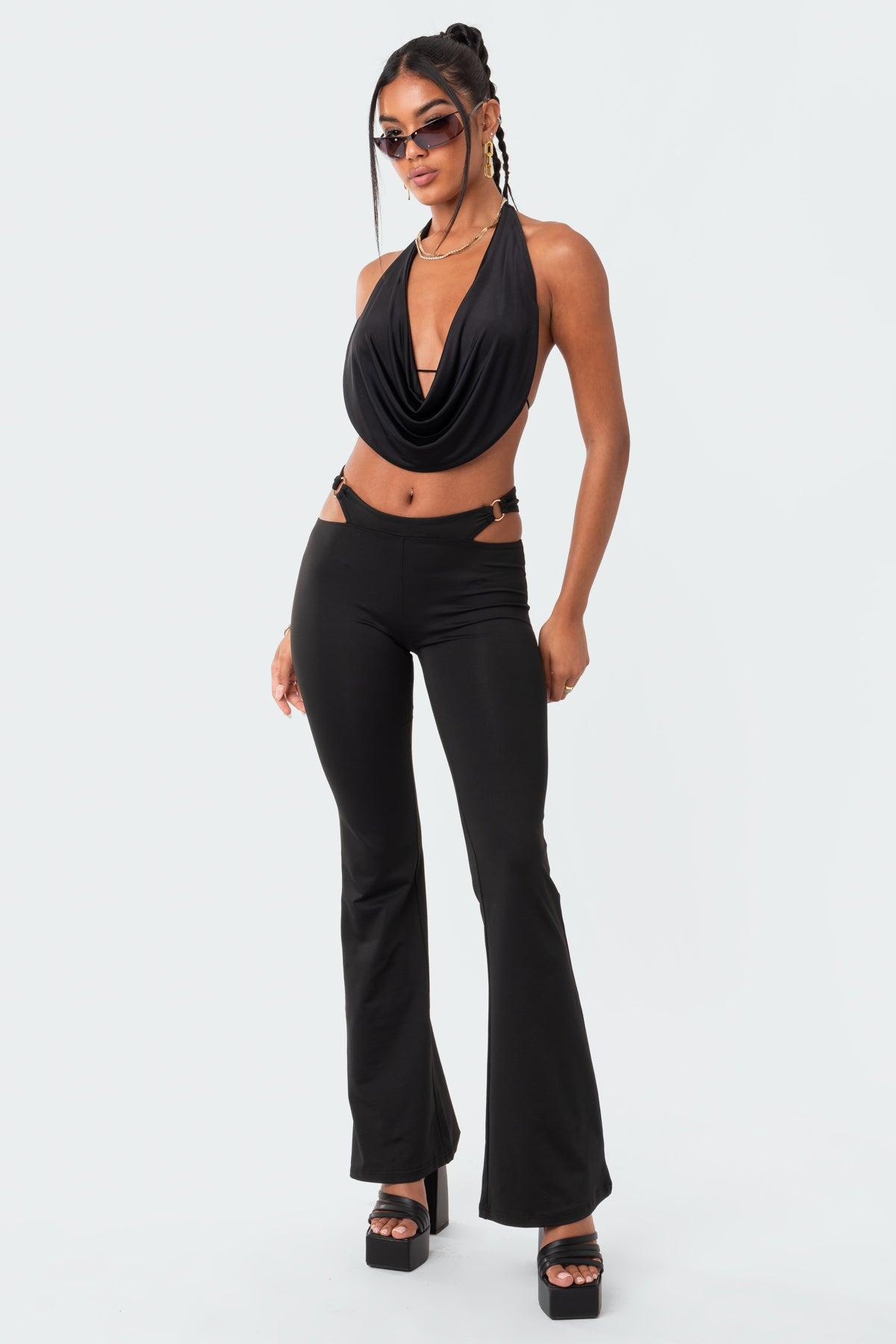 Monique Cropped Open-Back Top Product Image