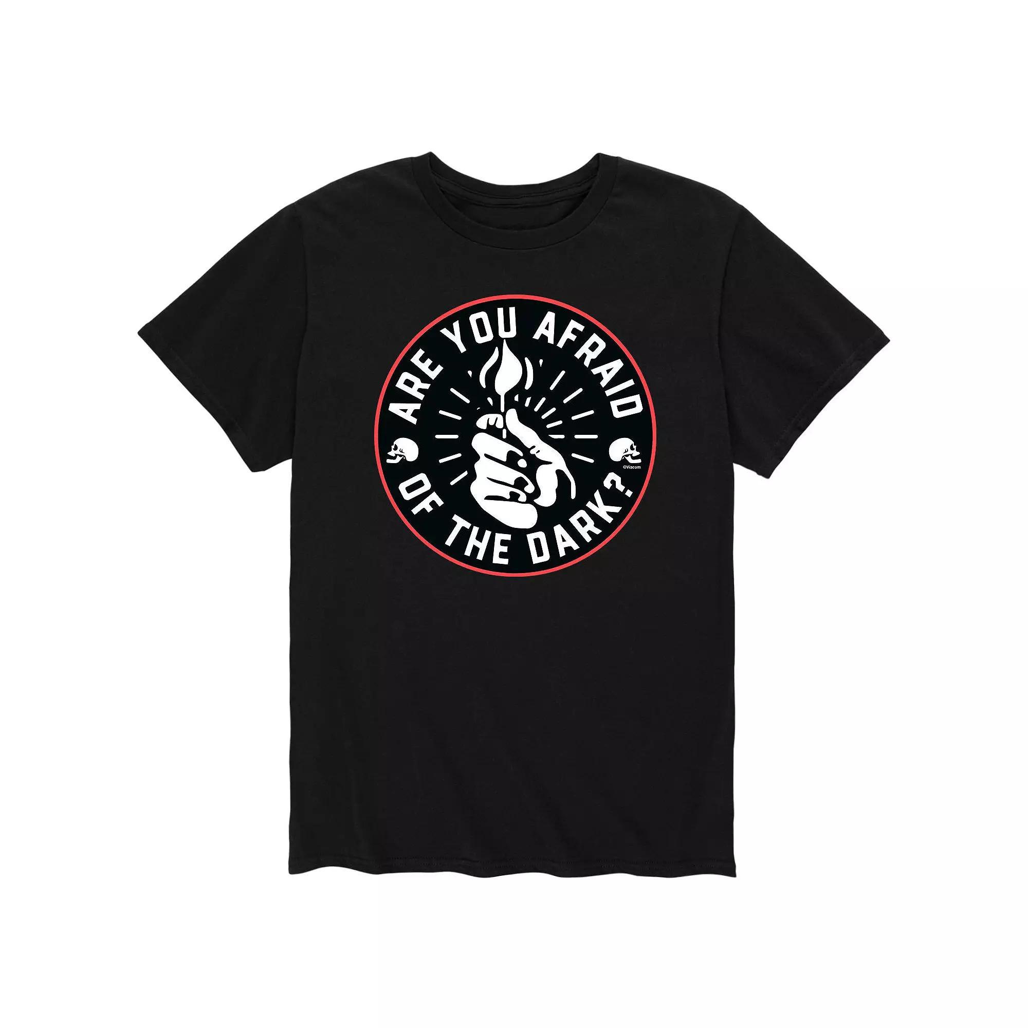 Big & Tall Are You Afraid of the Dark Handheld Match Graphic Tee, Mens Product Image