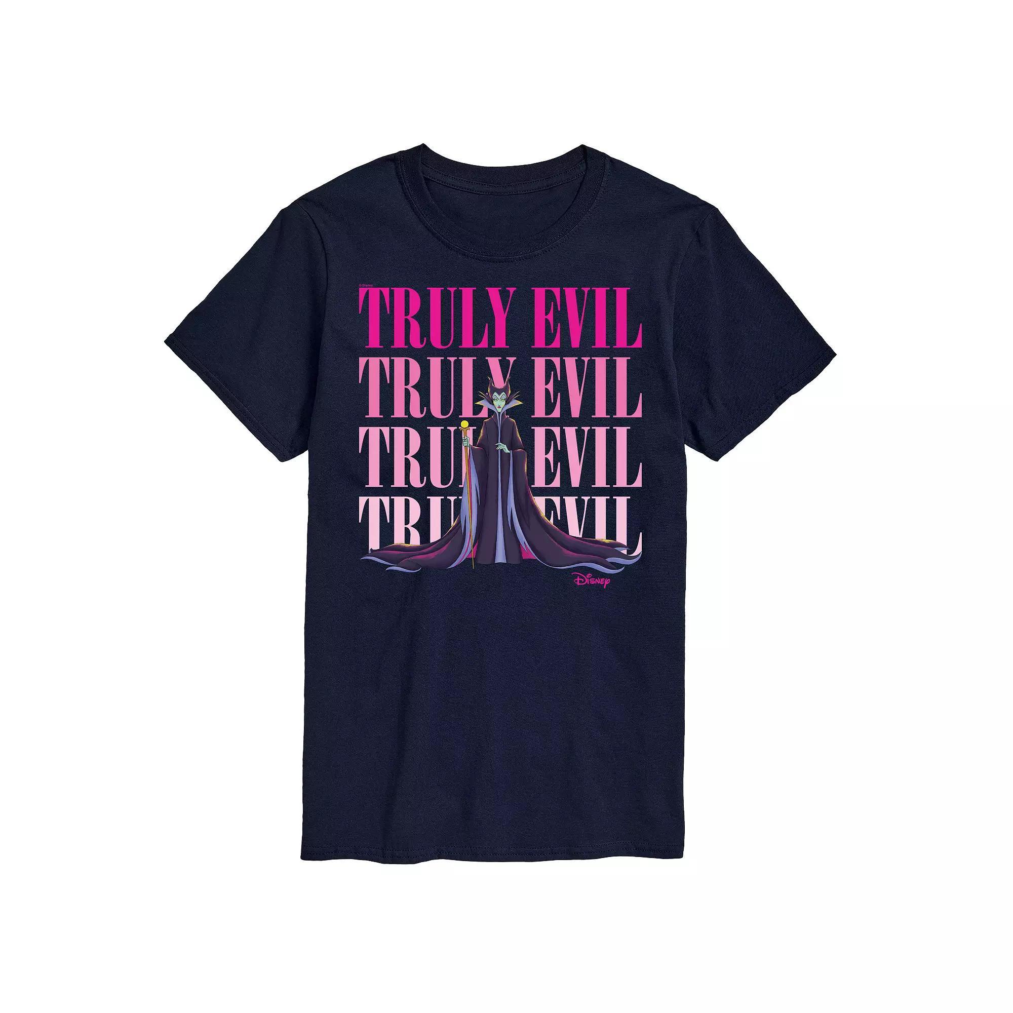 Disney Villains Maleficent Big & Tall Truly Evil Graphic Tee, Mens Product Image