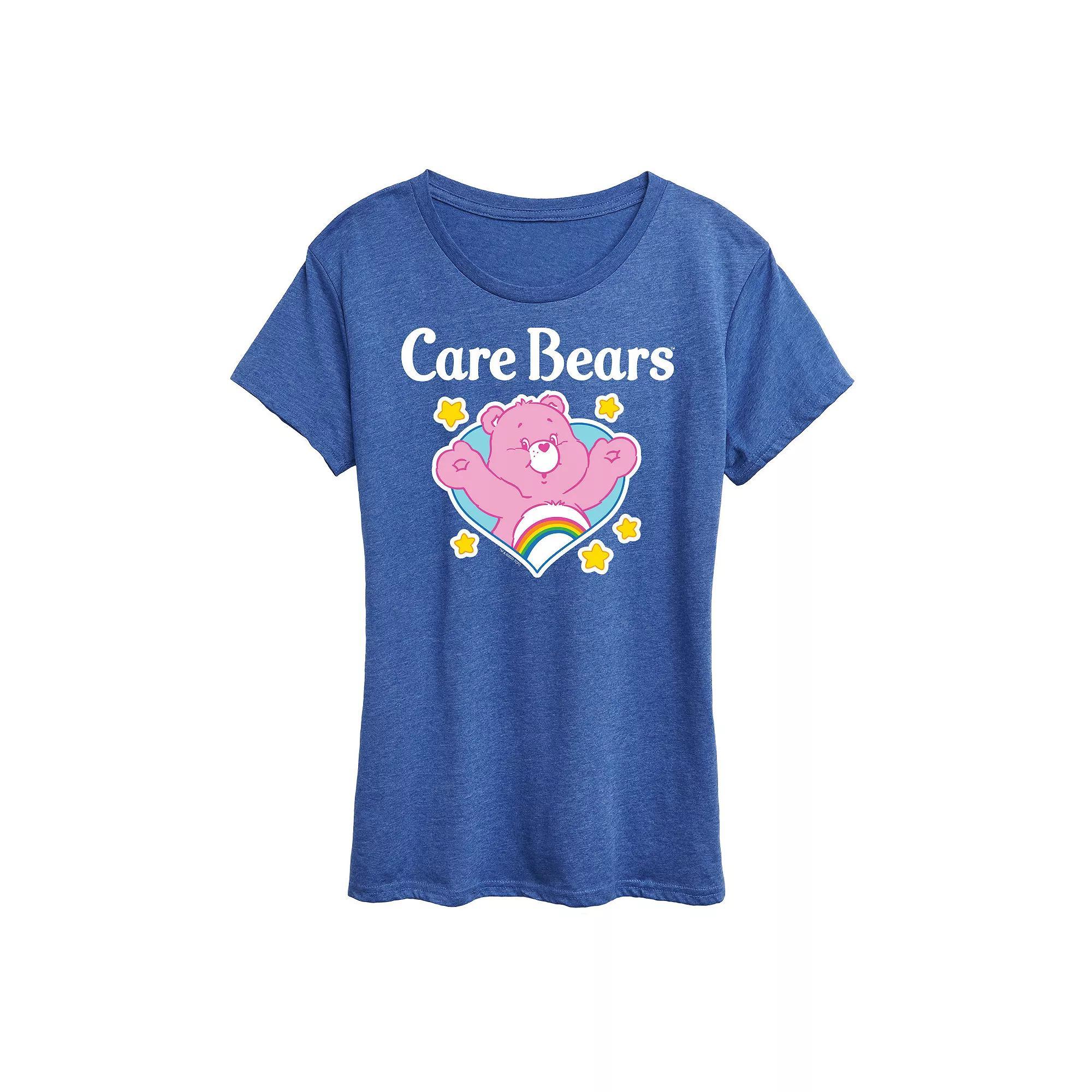 Disneys Mickey Mouse Womens Winter Wonderland Graphic Tee, Girls Heather Grey Product Image