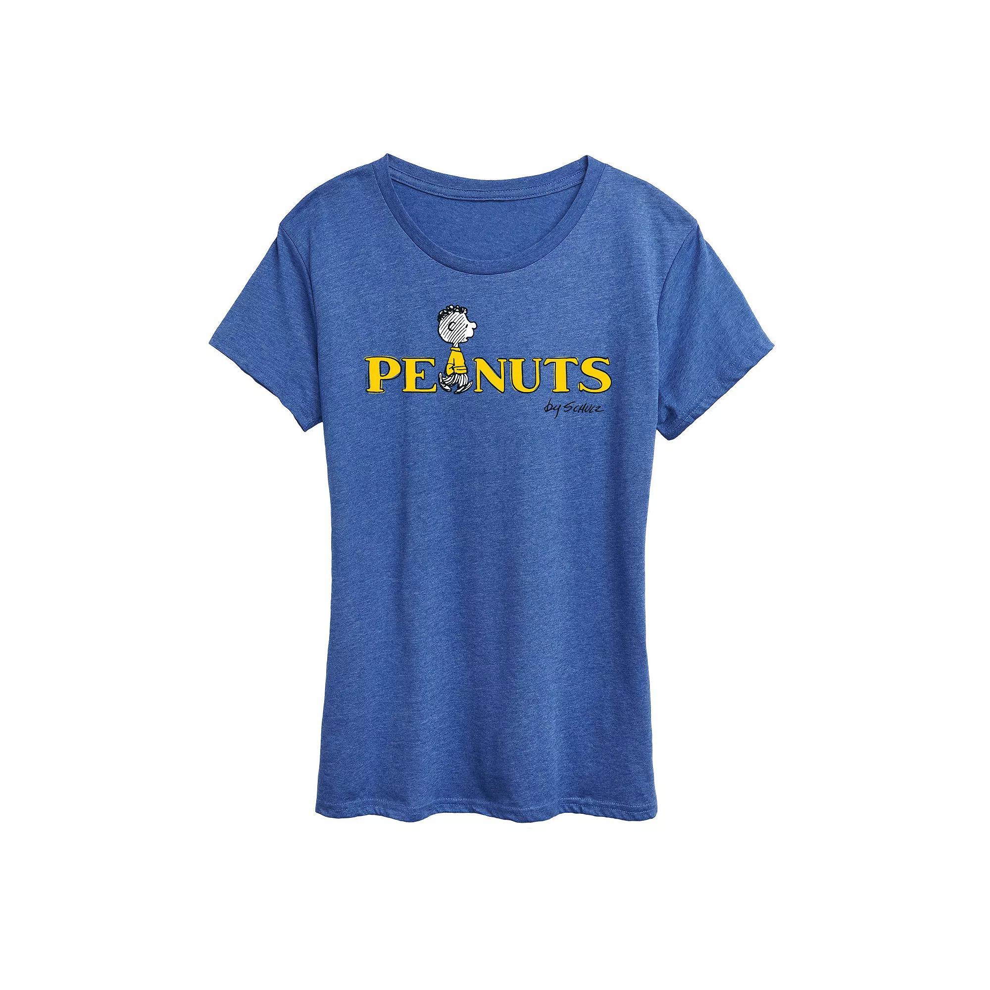 Women's Blessed Mimi Graphic Tee, Size: Small, Grey Royal Blue Product Image