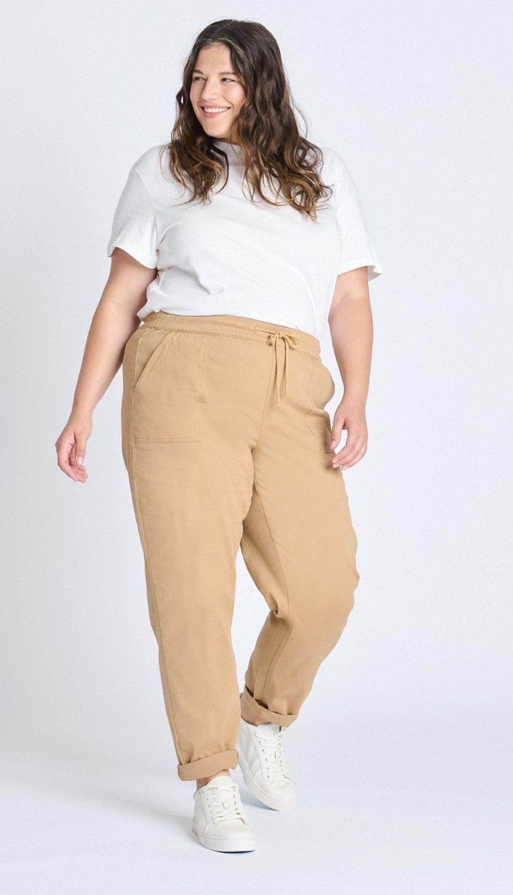 Westport Olive Weekender Twill Jogger - Plus Product Image