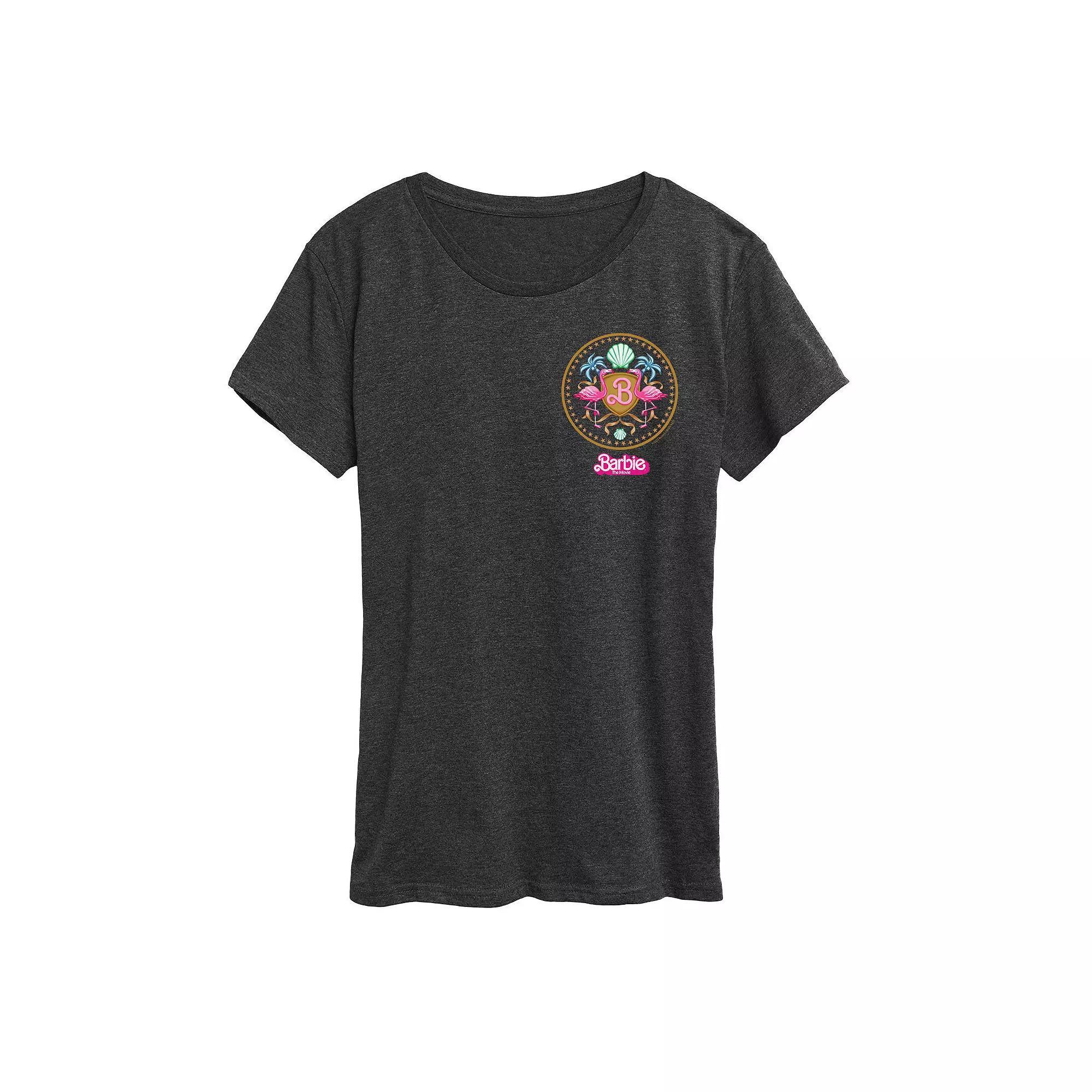 Womens Sunny Vista Line Art Graphic Tee Heather Grey Product Image