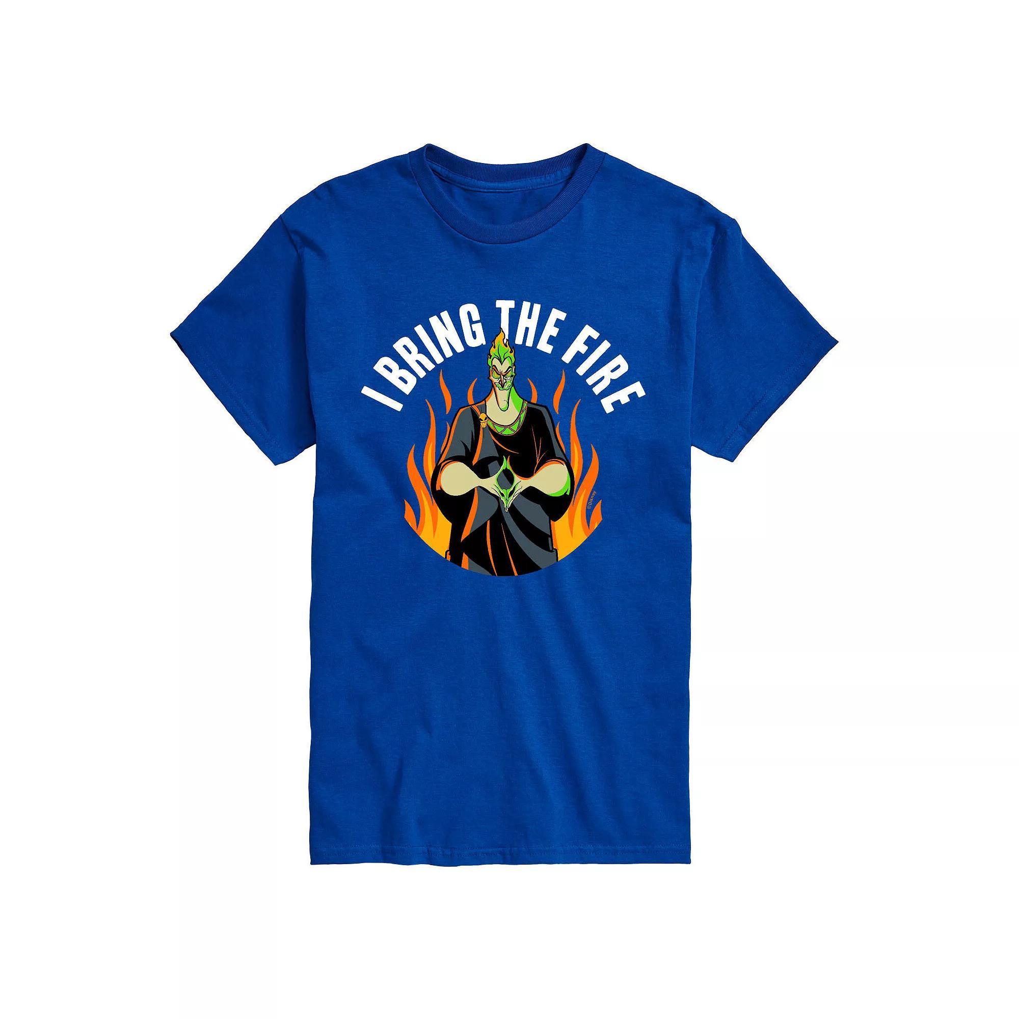 Disney Villains Hercules Hades Mens Fire Graphic Tee Product Image