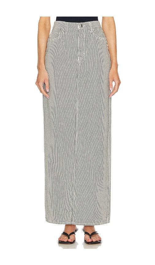 Amara Maxi Pencil Skirt With Back Slit GRLFRND Product Image