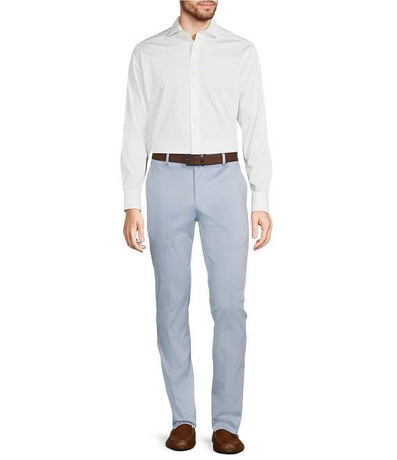 Murano Evan Extra Slim Fit Sateen Suit Separates Light Dress Pants Product Image