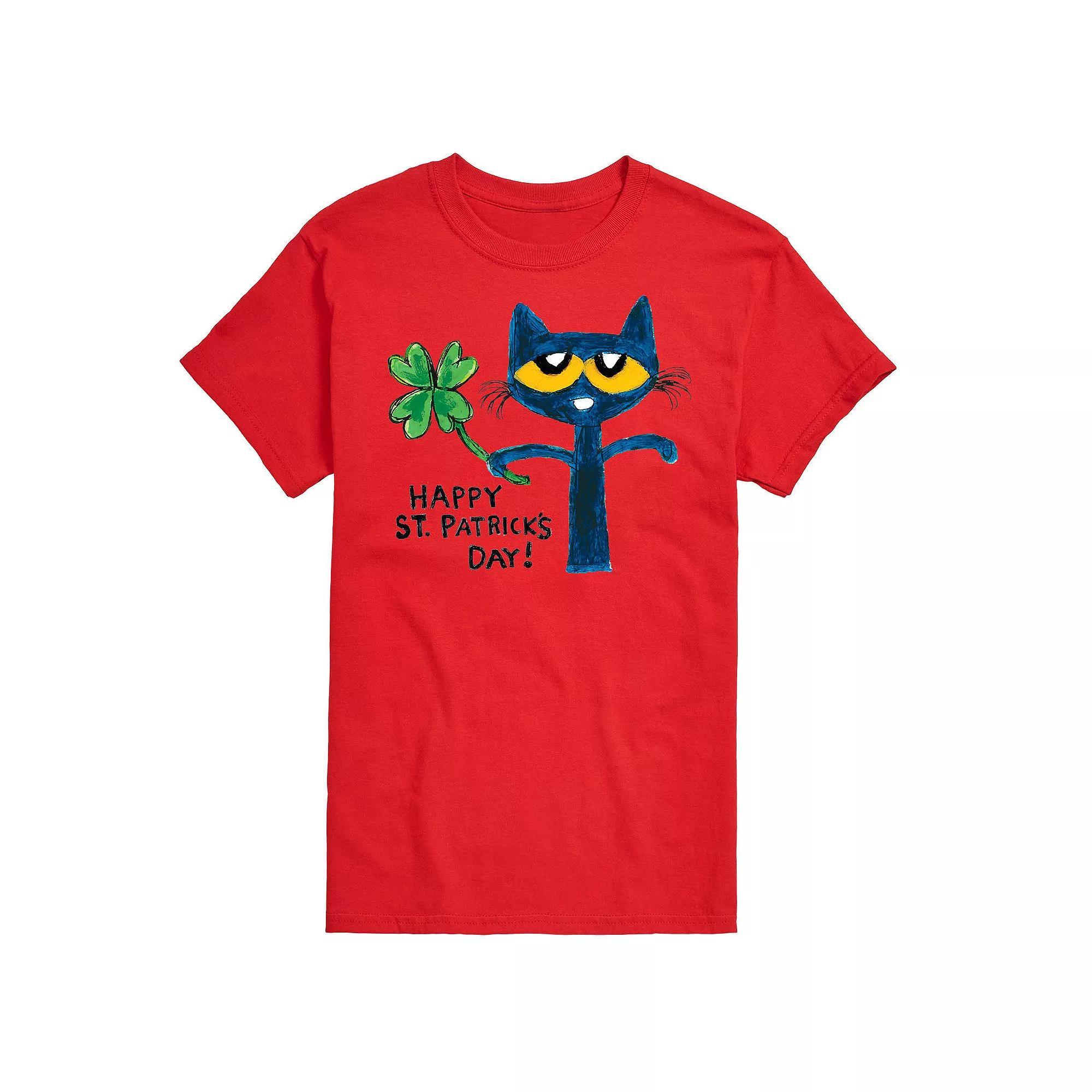 Big & Tall Pete The Cat Happy St Patricks Day, Mens Product Image