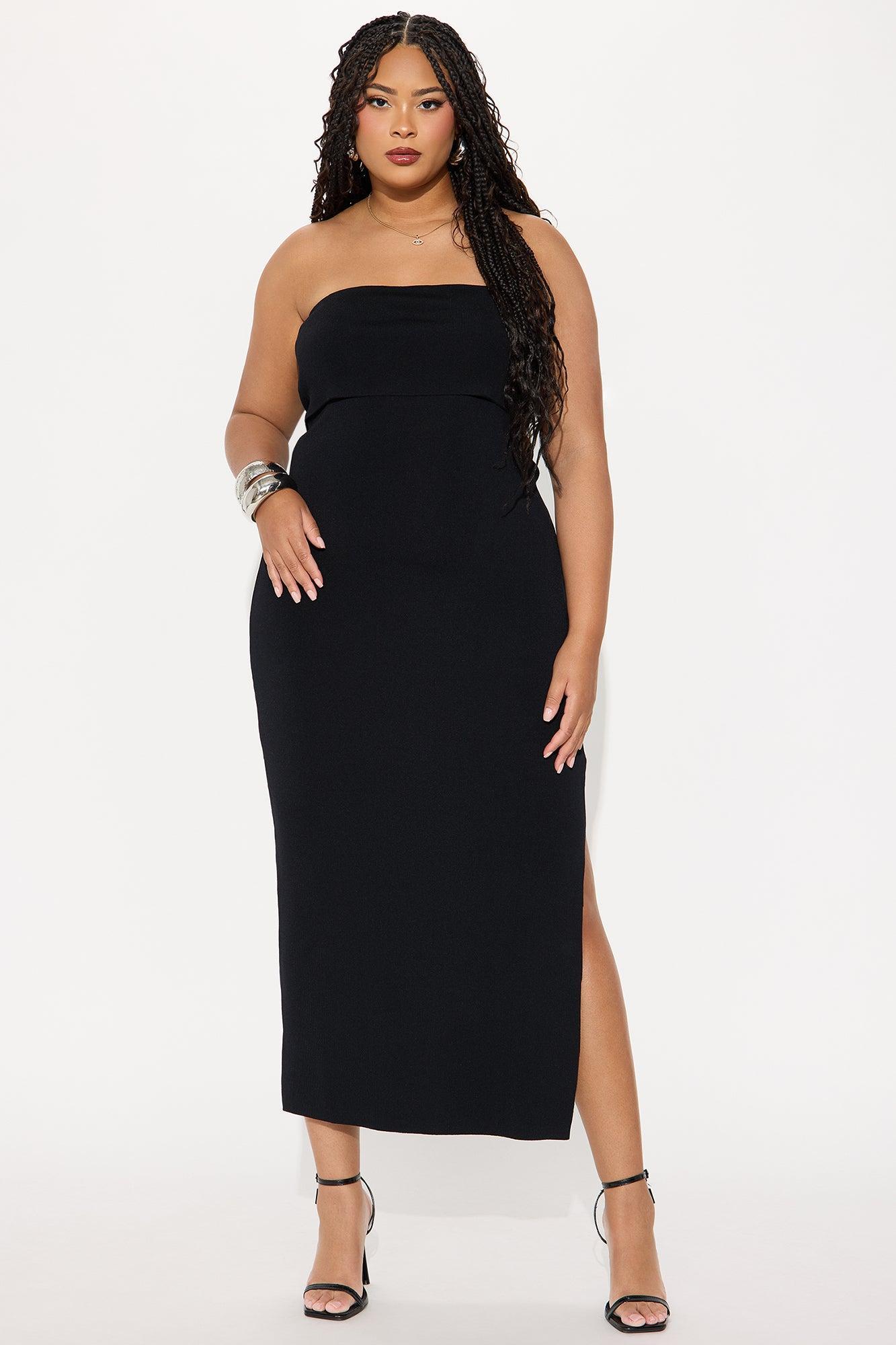 Jenna Maxi Tube Dress - Black Product Image