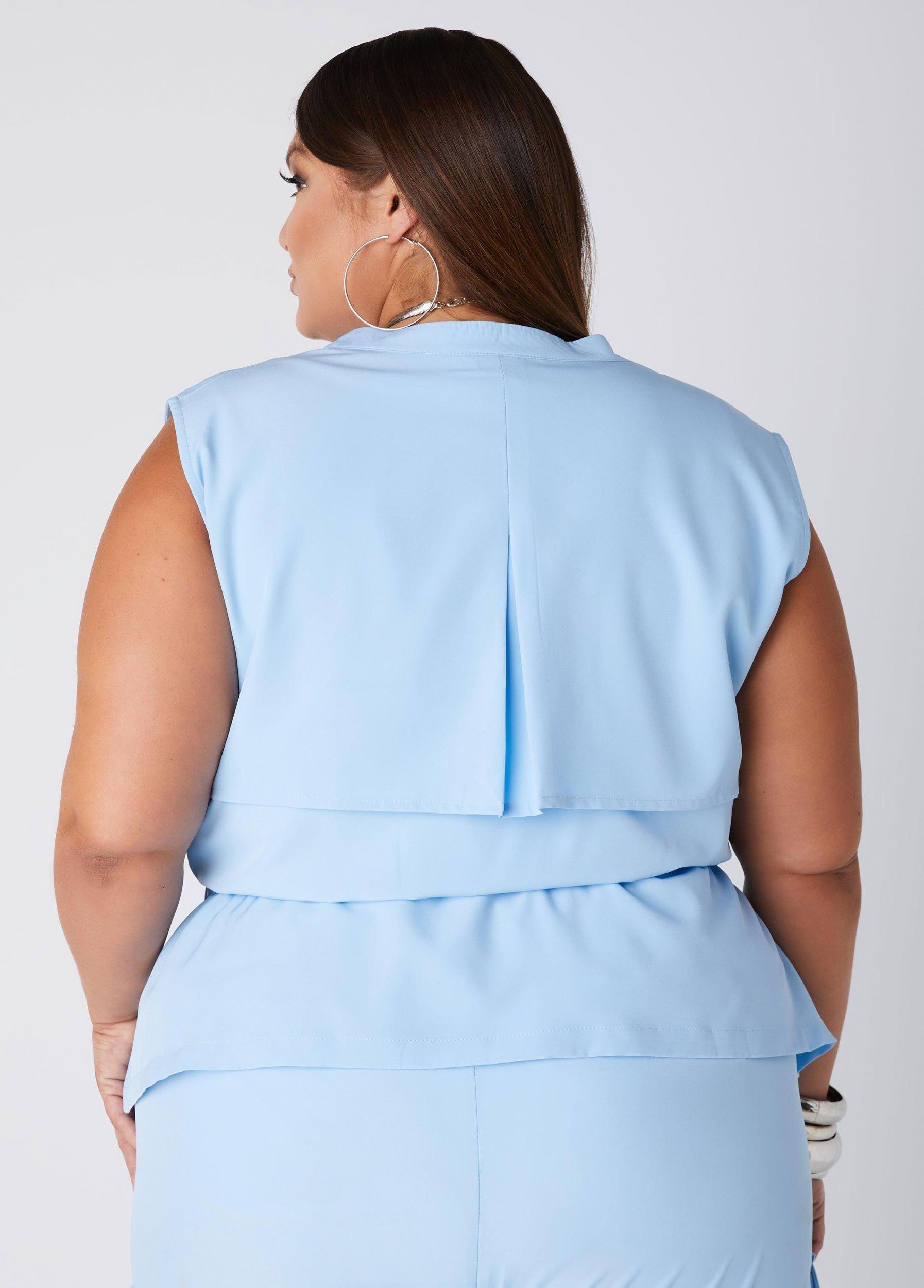 Storm Flap Cinched Waist Vest Product Image
