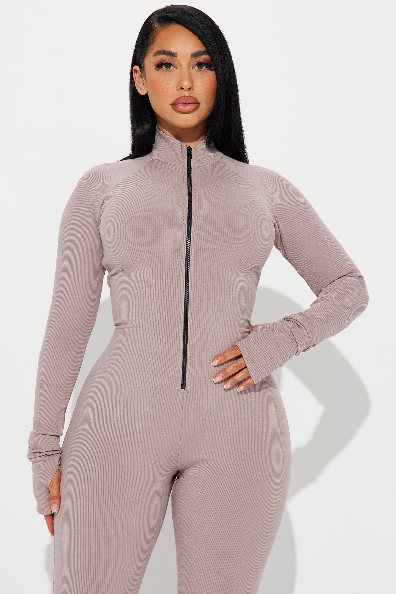 Juliet Snatched Jumpsuit - Sand Product Image