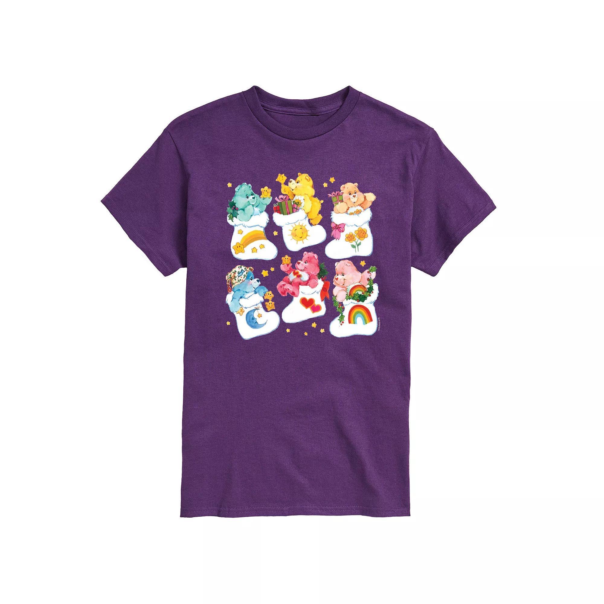 Big & Tall Care Bears Stocking Graphic Tee, Mens Product Image