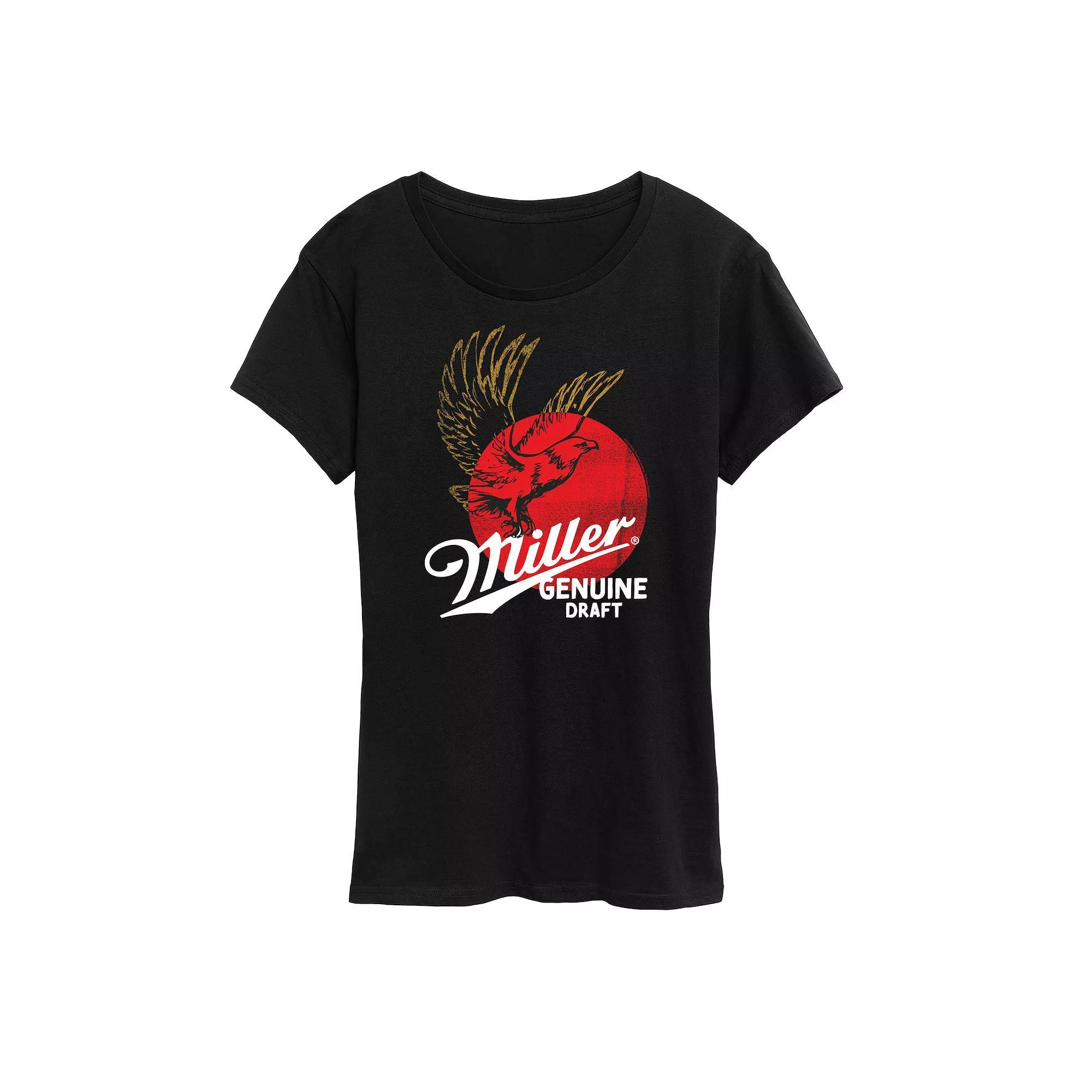 Womens Miller Genuine Draft Primary Graphic Tee Product Image