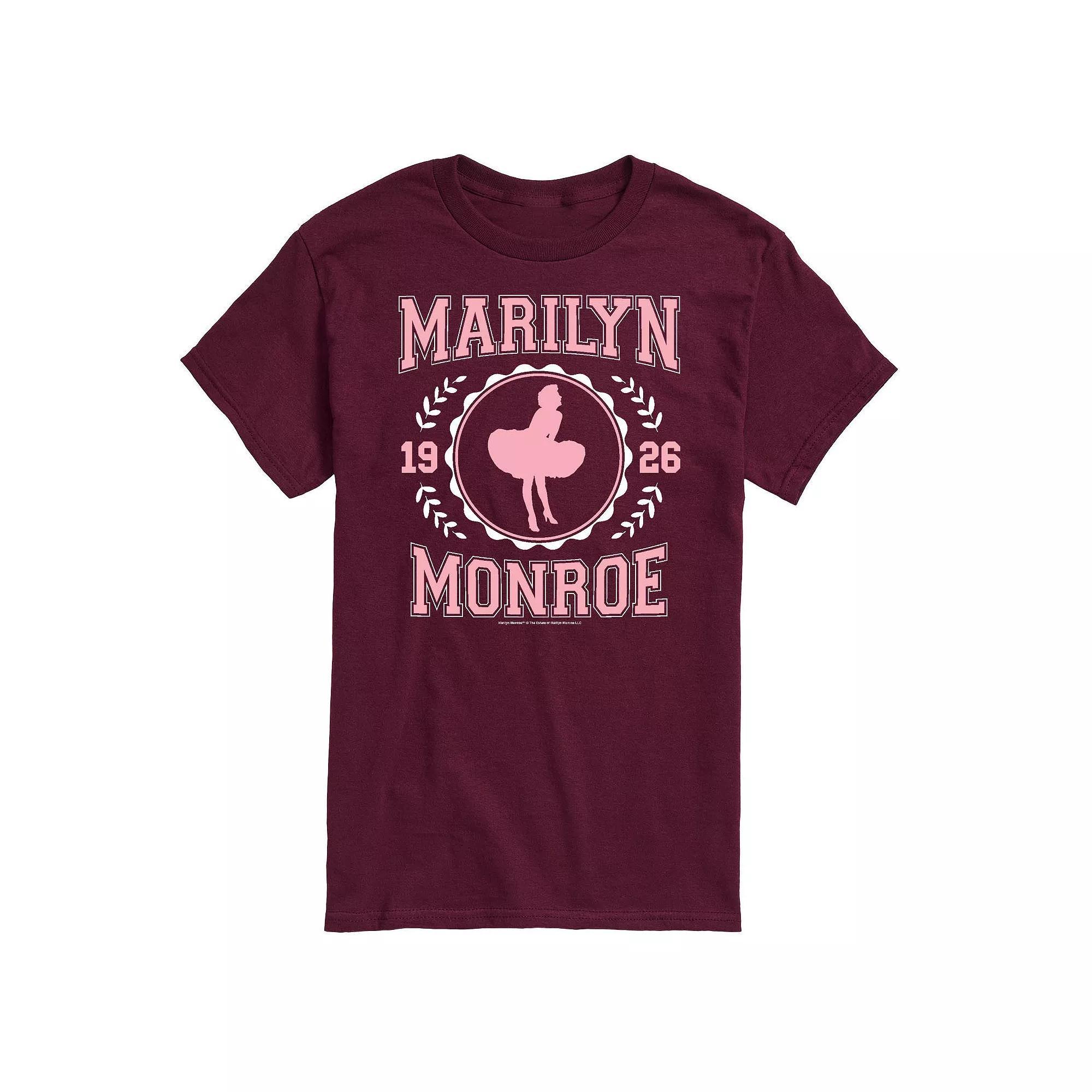 Mens Marilyn Monroe Collegiate Tee Product Image