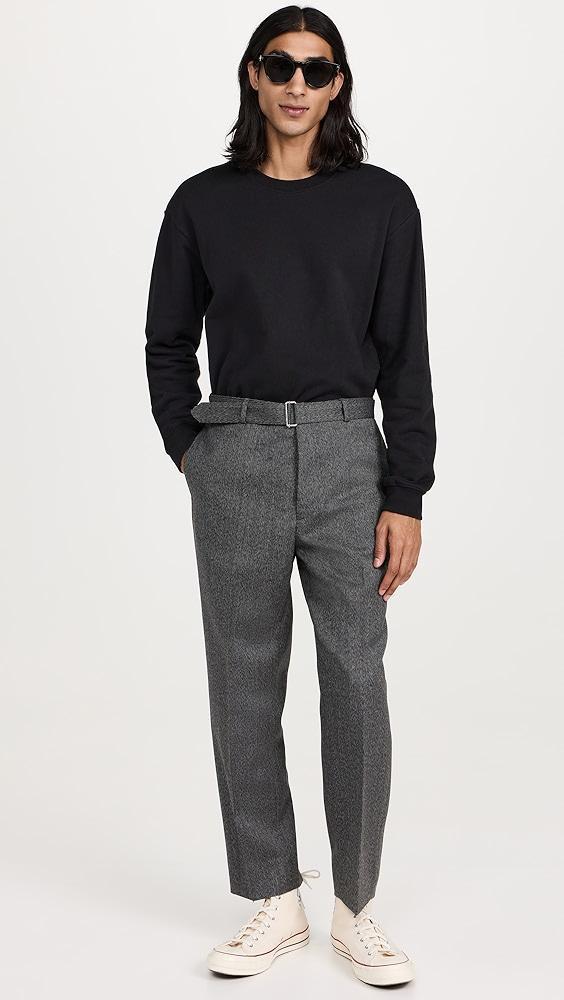 Officine Generale Italian Herringbone Wool Pants | Shopbop Product Image