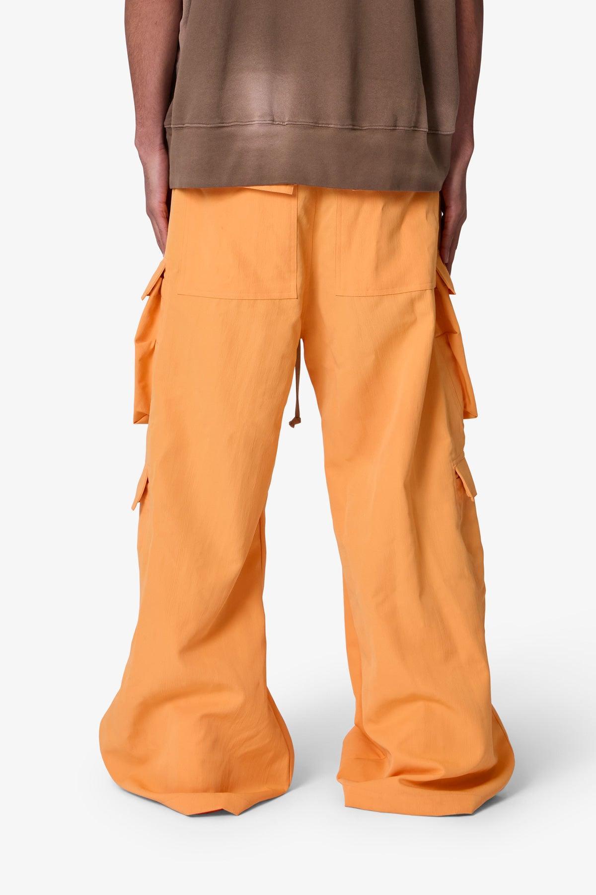 Rave Double Cargo Pants - Orange Product Image