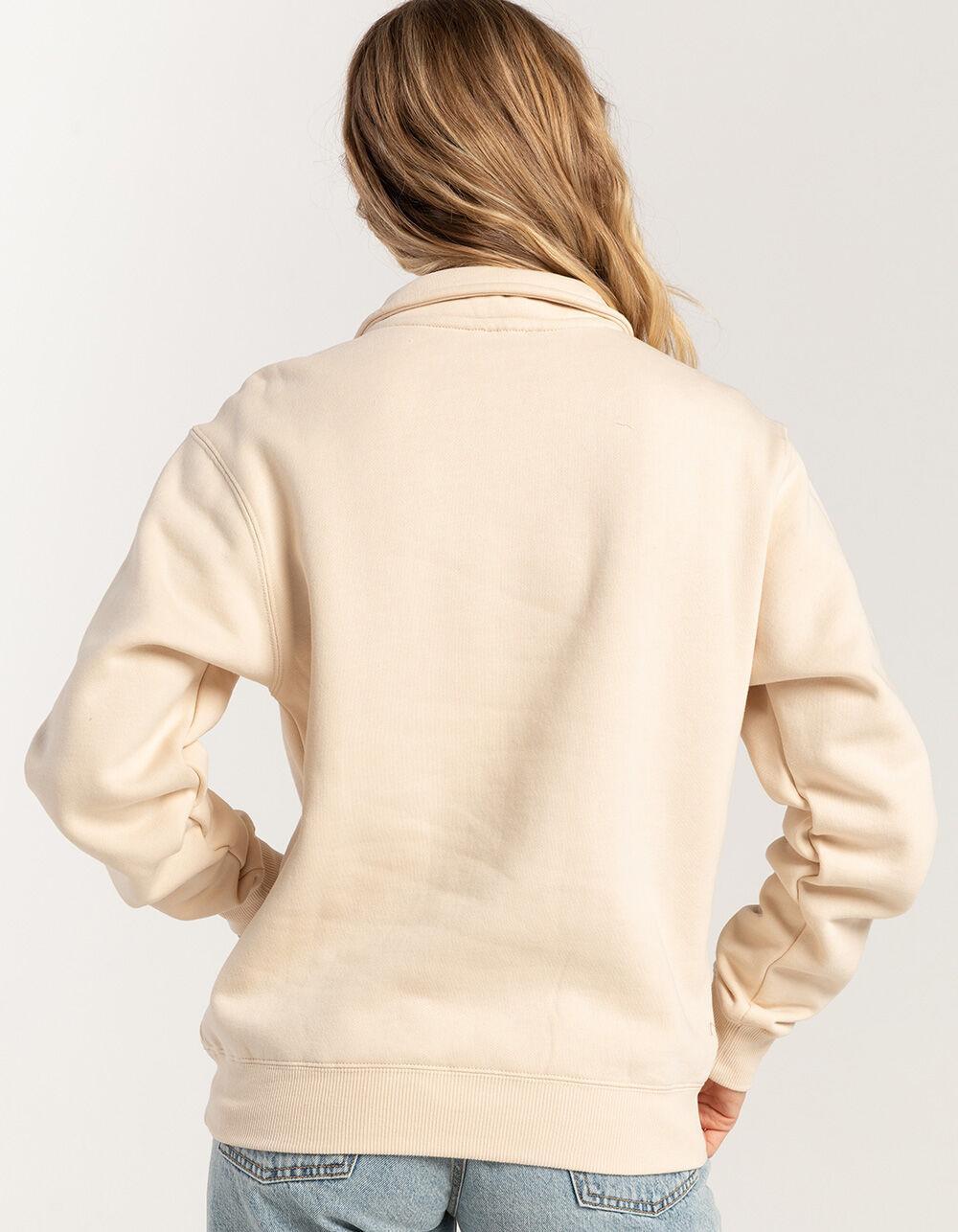 TILLYS Quarter Zip Womens Sweatshirt Product Image
