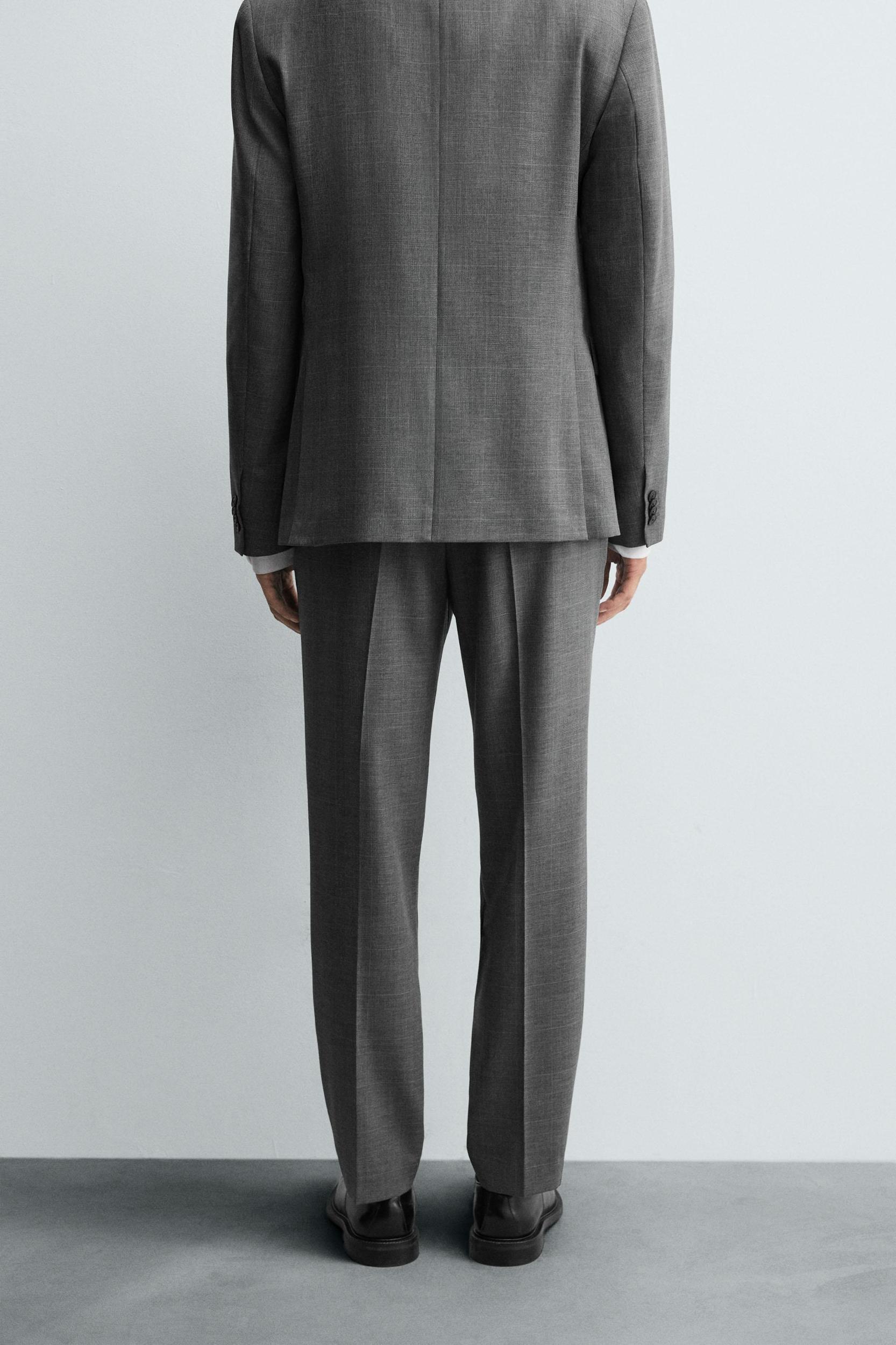 PLAID SUIT PANTS Product Image