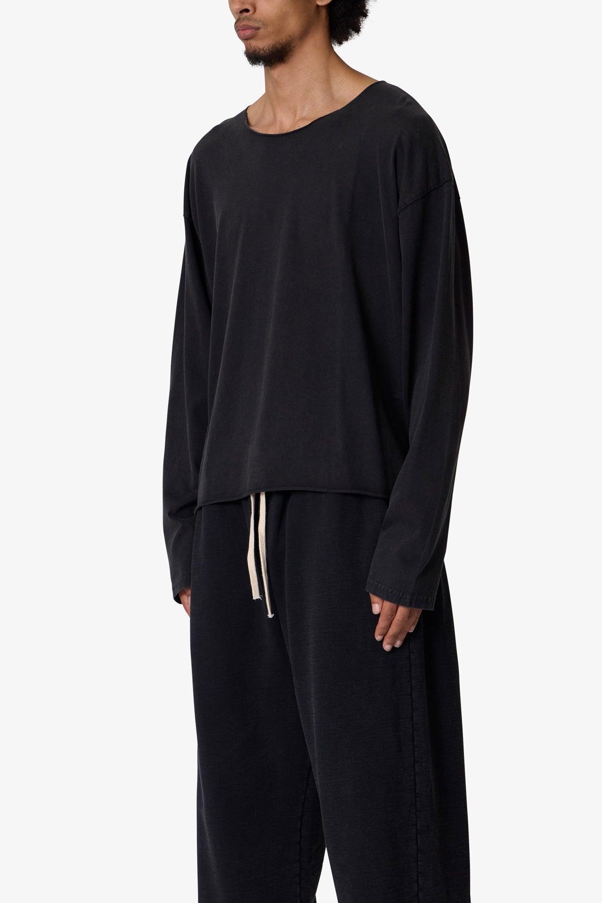 Long Sleeve Tee - Washed Black Product Image