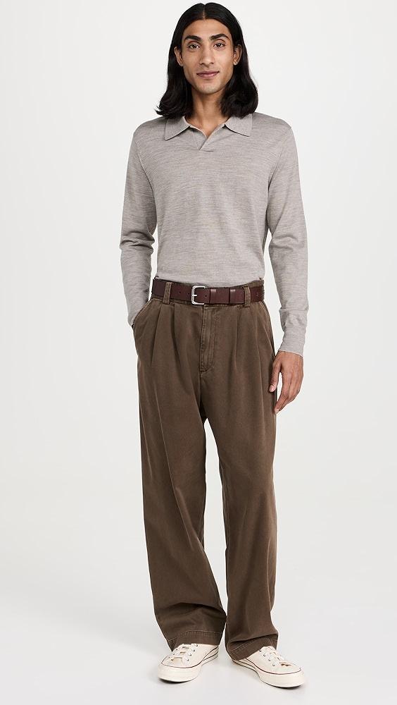 Norse Projects Jon Tech Merino Polo | Shopbop Product Image