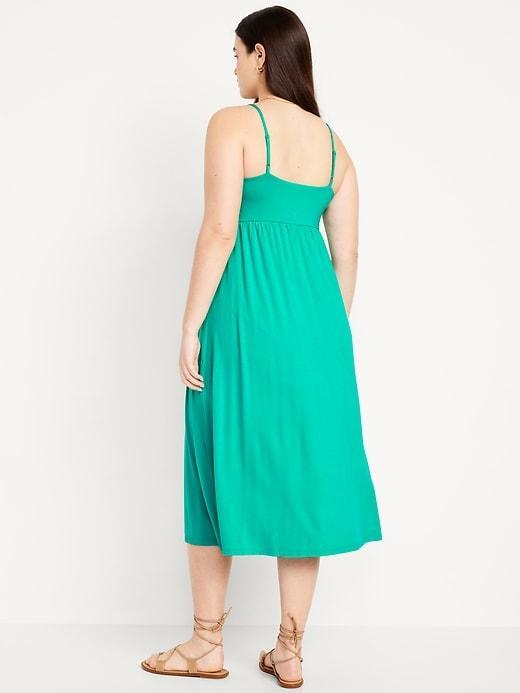 Fit & Flare Cami Midi Dress Product Image
