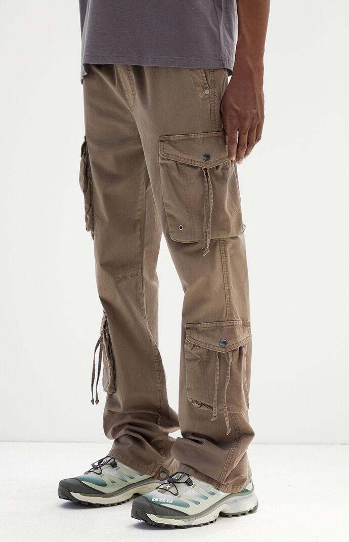 Mens Stretch Slim Boot Cargo Pants Product Image