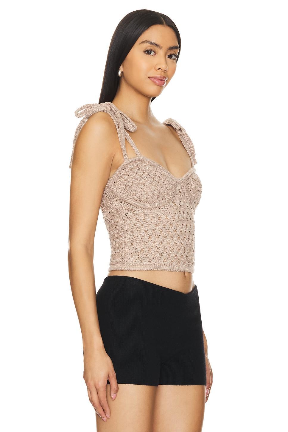 Lovers and Friends Jaquetta Tank in Taupe Product Image