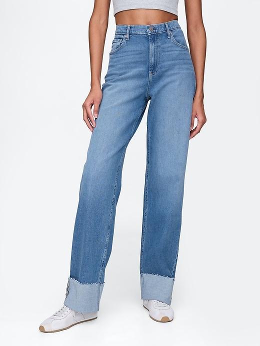 Mid Rise '90s Loose Jeans Product Image