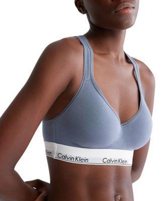Calvin Klein Modern Cotton Padded Bralette QF1654, Women's, Size: Large, Black Product Image