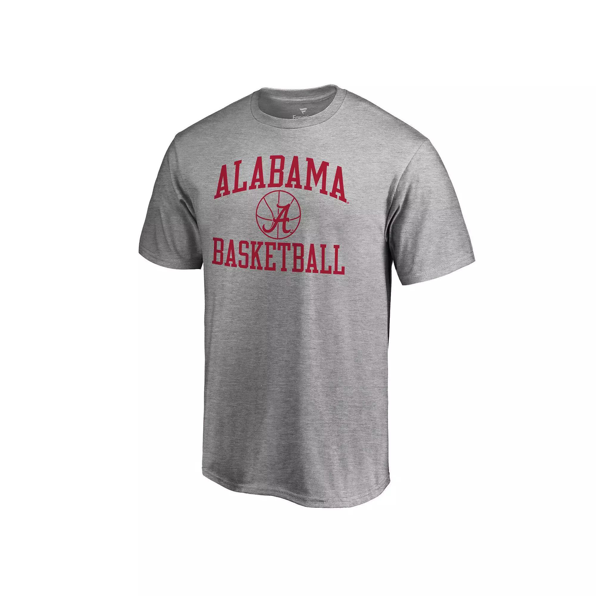Men's Heathered Gray Alabama Crimson Tide In Bounds T-Shirt, Size: 2XL, Grey Product Image