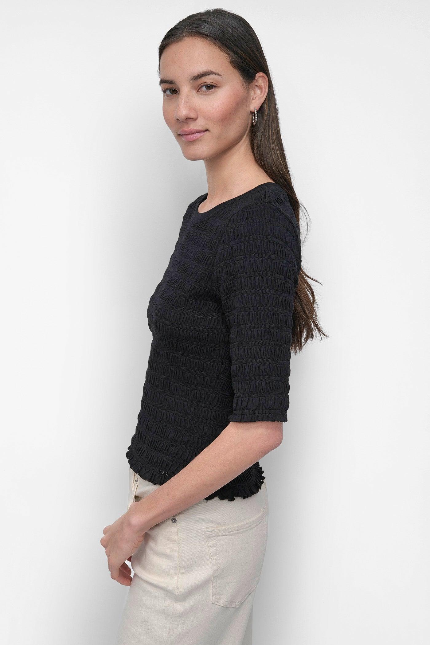 SMOCKED TEE Product Image