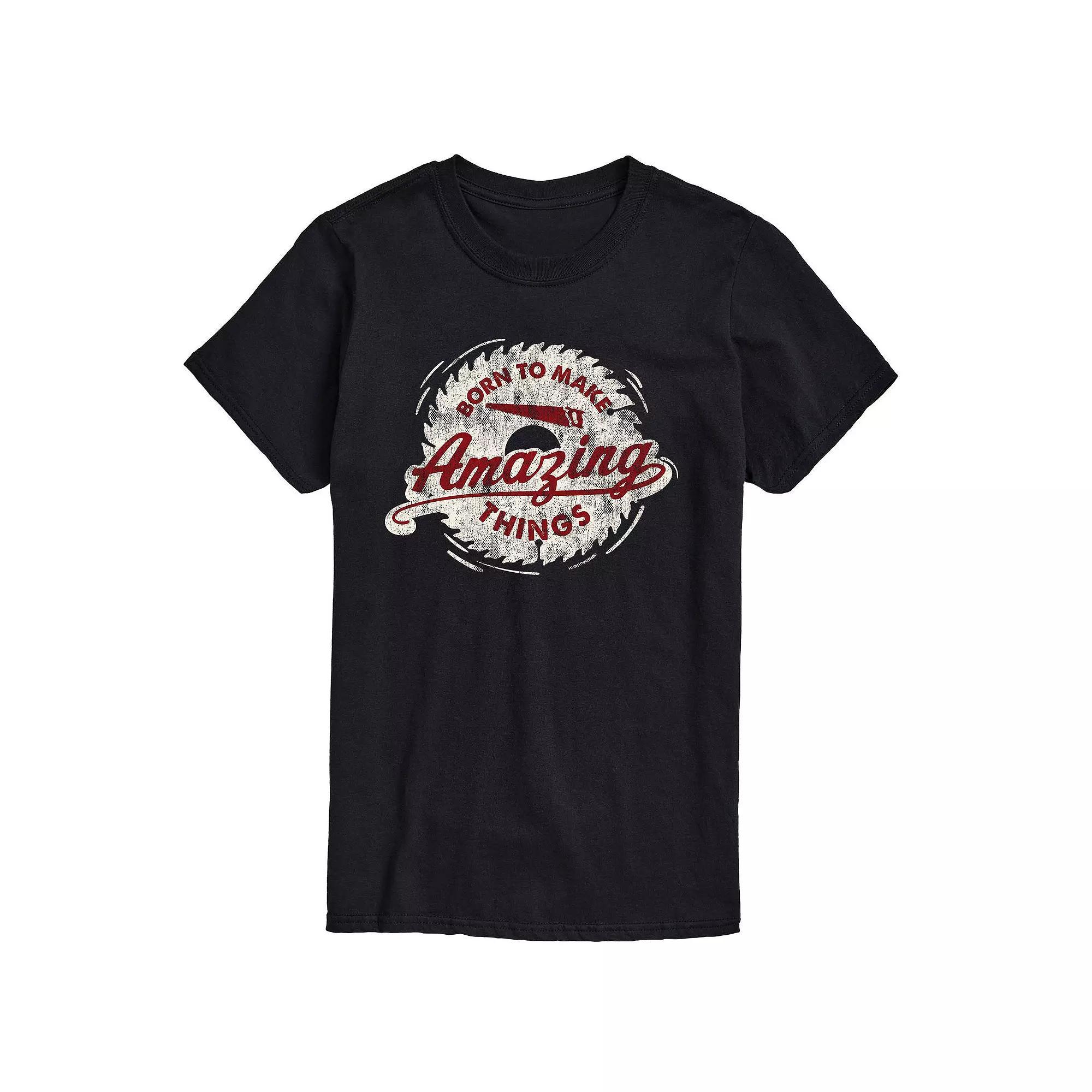 Mens Born To Make Amazing Things Tee Product Image
