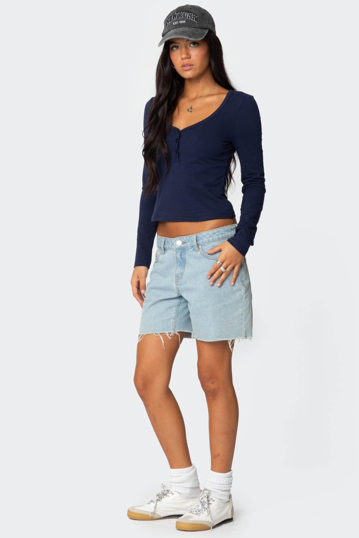Leah Henley Top Product Image