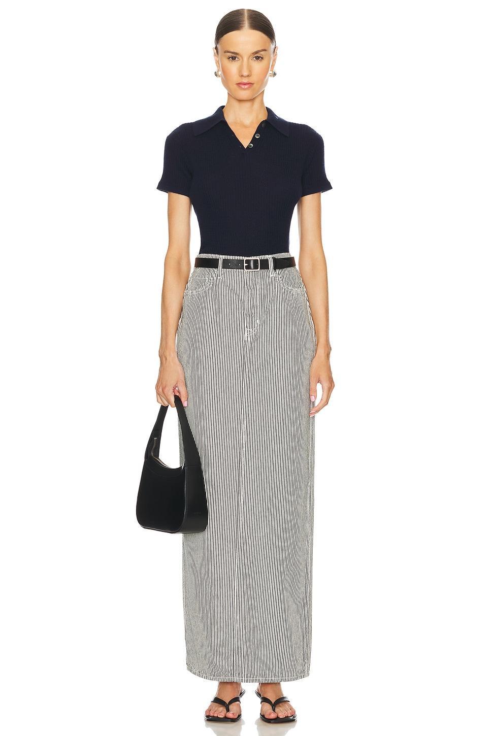 Amara Maxi Pencil Skirt With Back Slit GRLFRND Product Image