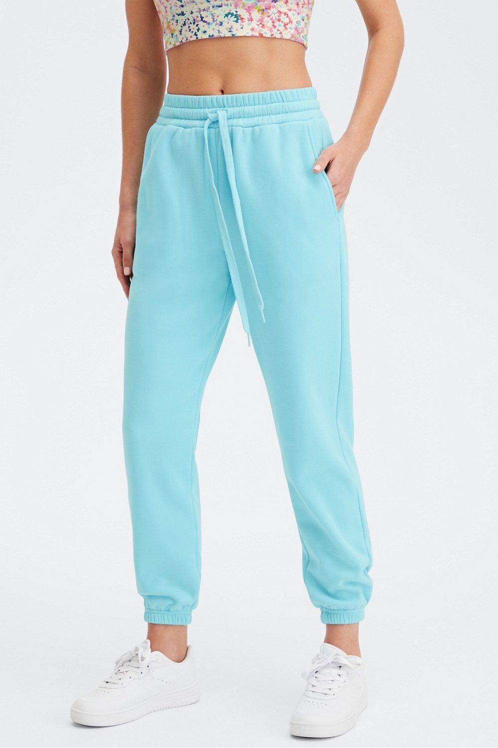 Fabletics Eco Go-To Sweatpant Womens blue Size S Product Image