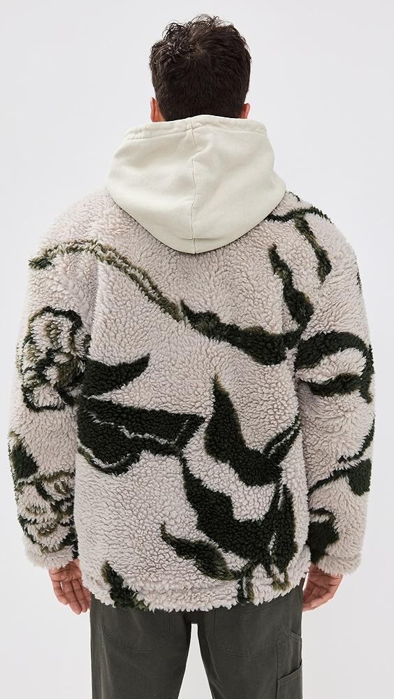 Obey Mushroom Sherpa Jacket | Shopbop Product Image