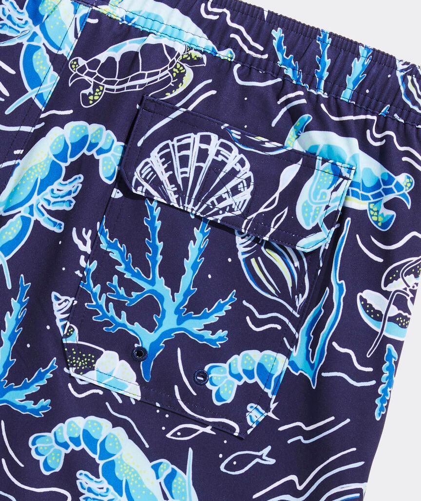 7 Inch Printed Chappy Swim Trunks Product Image