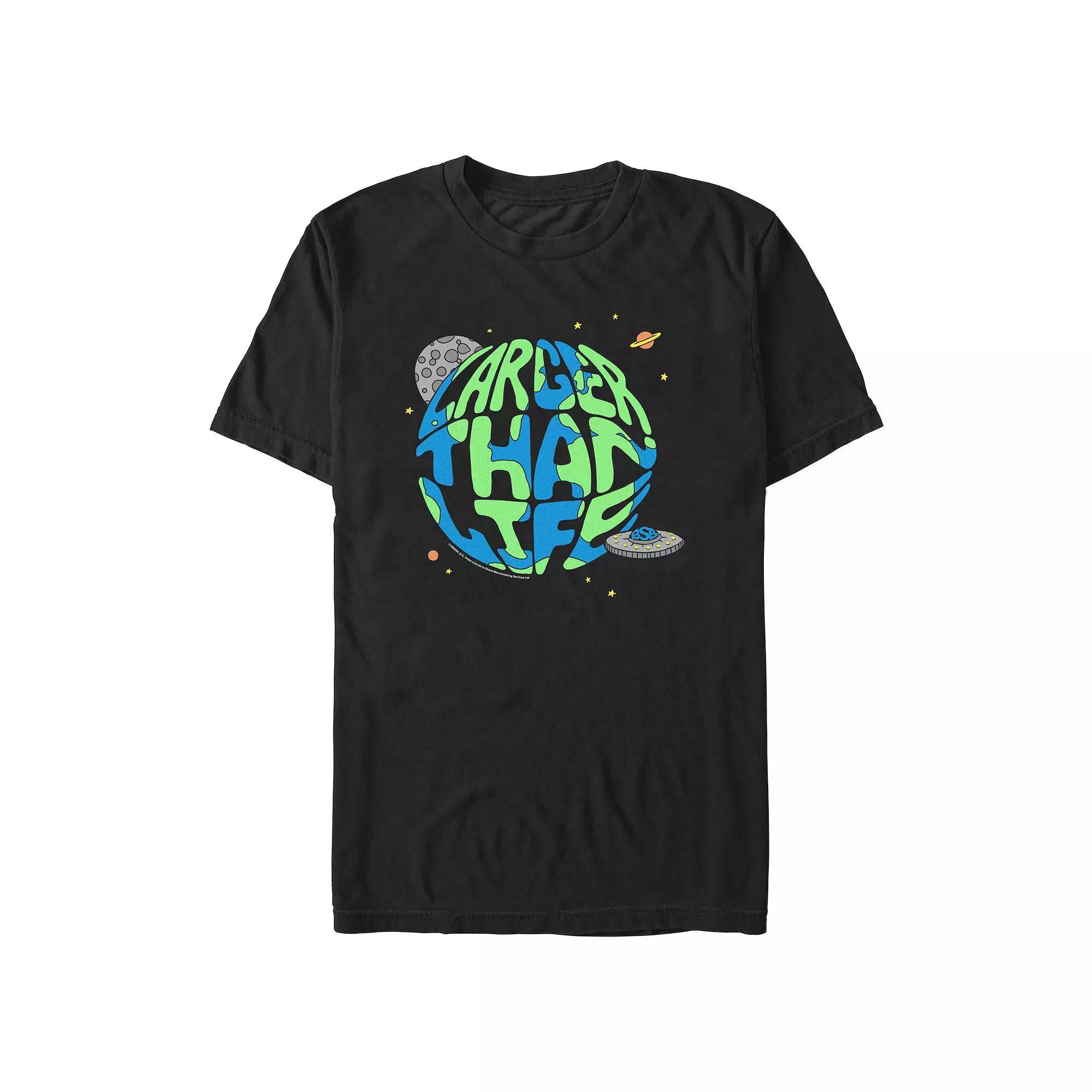 Men's Backstreet Boys Larger Than Life Graphic Tee, Size: XL, Black Product Image