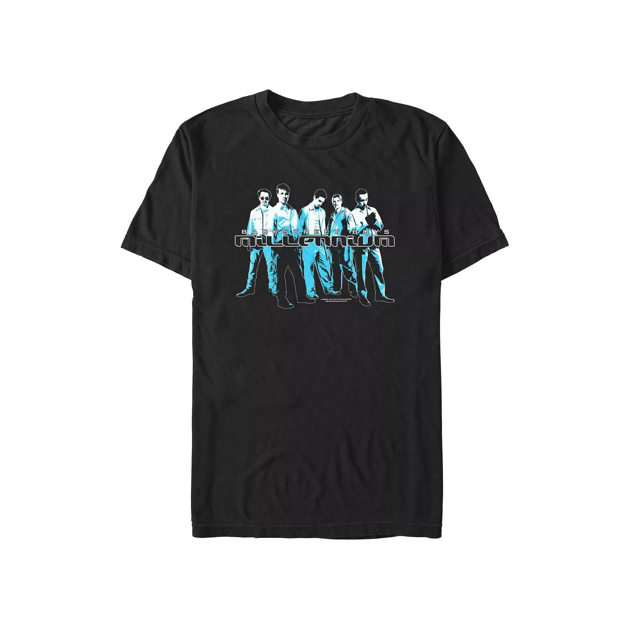 Men's Backstreet Boys Millennium Design Graphic Tee, Size: Medium, Black Product Image