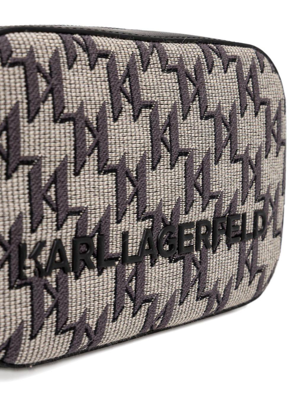 monogram zip-top cross body bag Product Image
