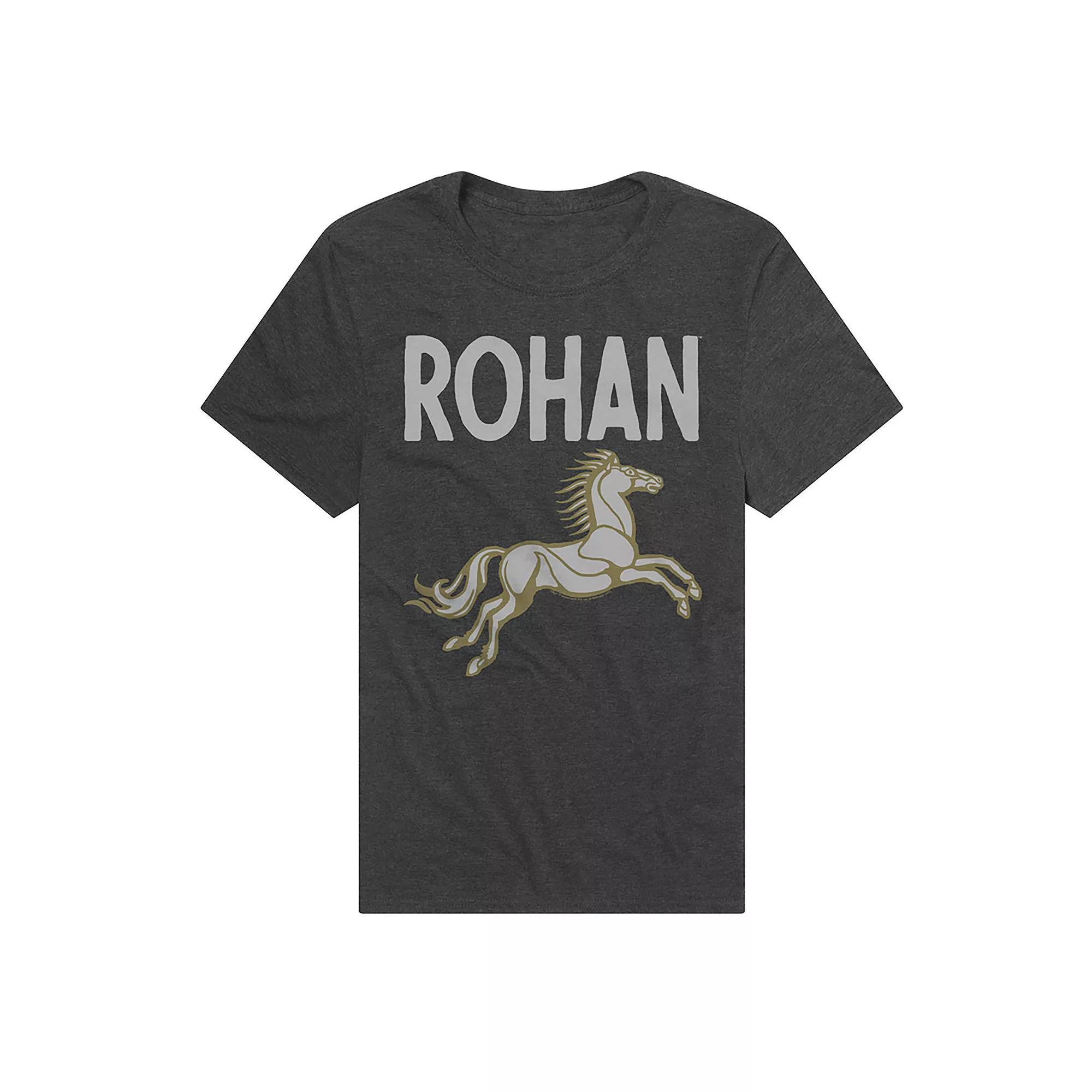 Men's Lord of the Rings Green Dragon Graphic Tee, Size: Large, Grey Product Image