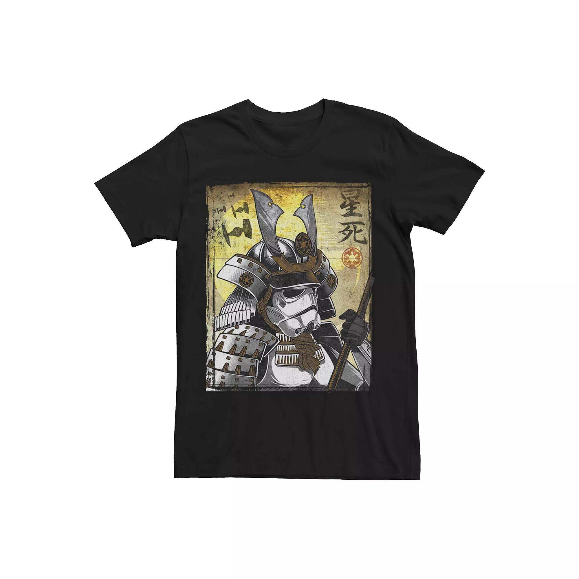 Men's Star Wars Samurai Trooper Graphic Tee, Size: XXL, Black Product Image