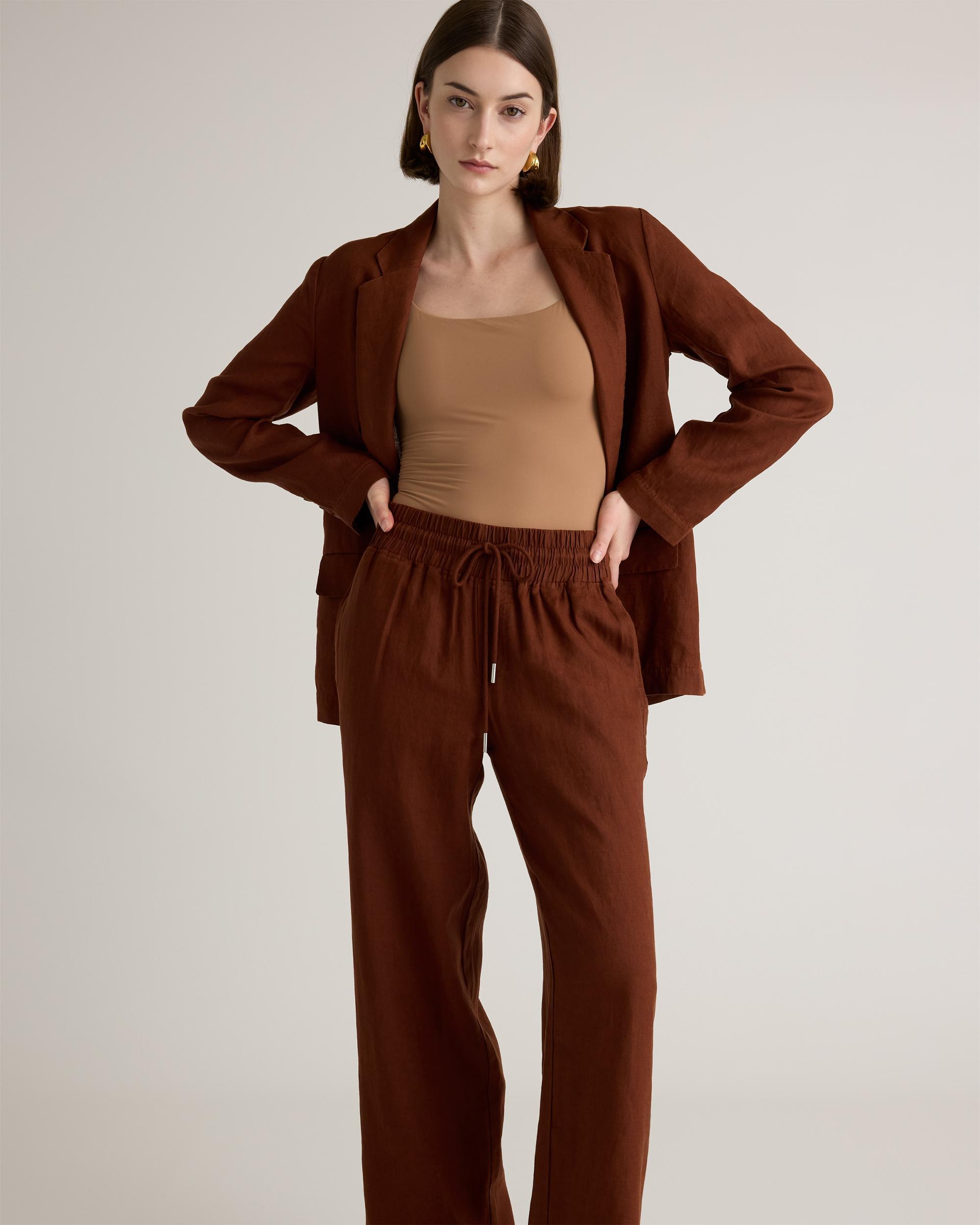 Quince | Women's 100% European Linen Wide Leg Pants Size XS Product Image