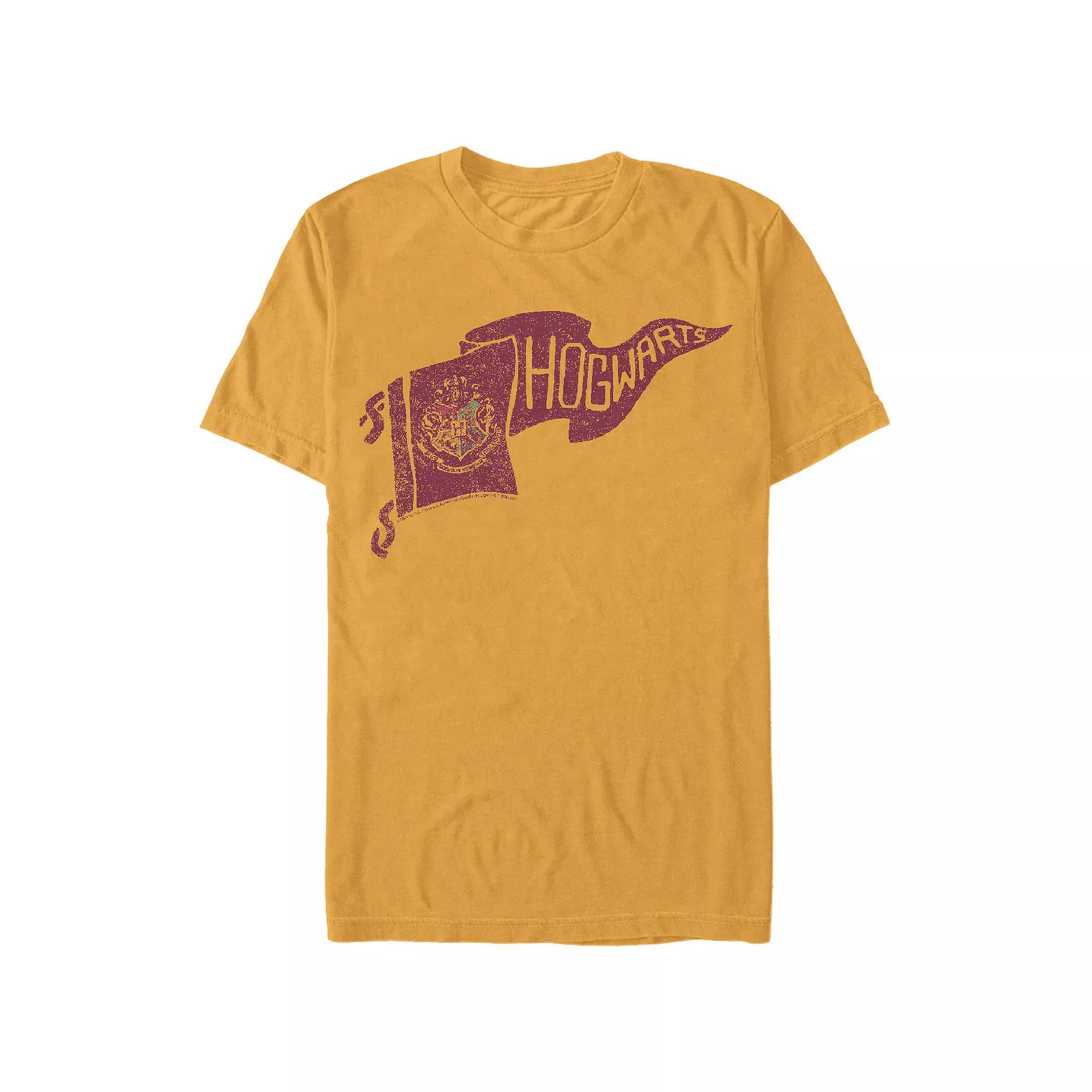 Mens Harry Potter Hogwarts Pennant Graphic Tee Product Image