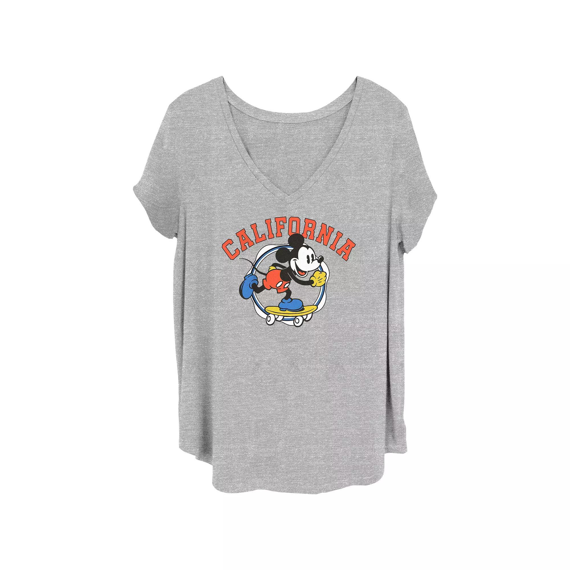 Juniors' Plus Size Crayola A Fresh Box V-Neck Graphic Tee, Girl's, Size: 1XL, Grey Gray Product Image