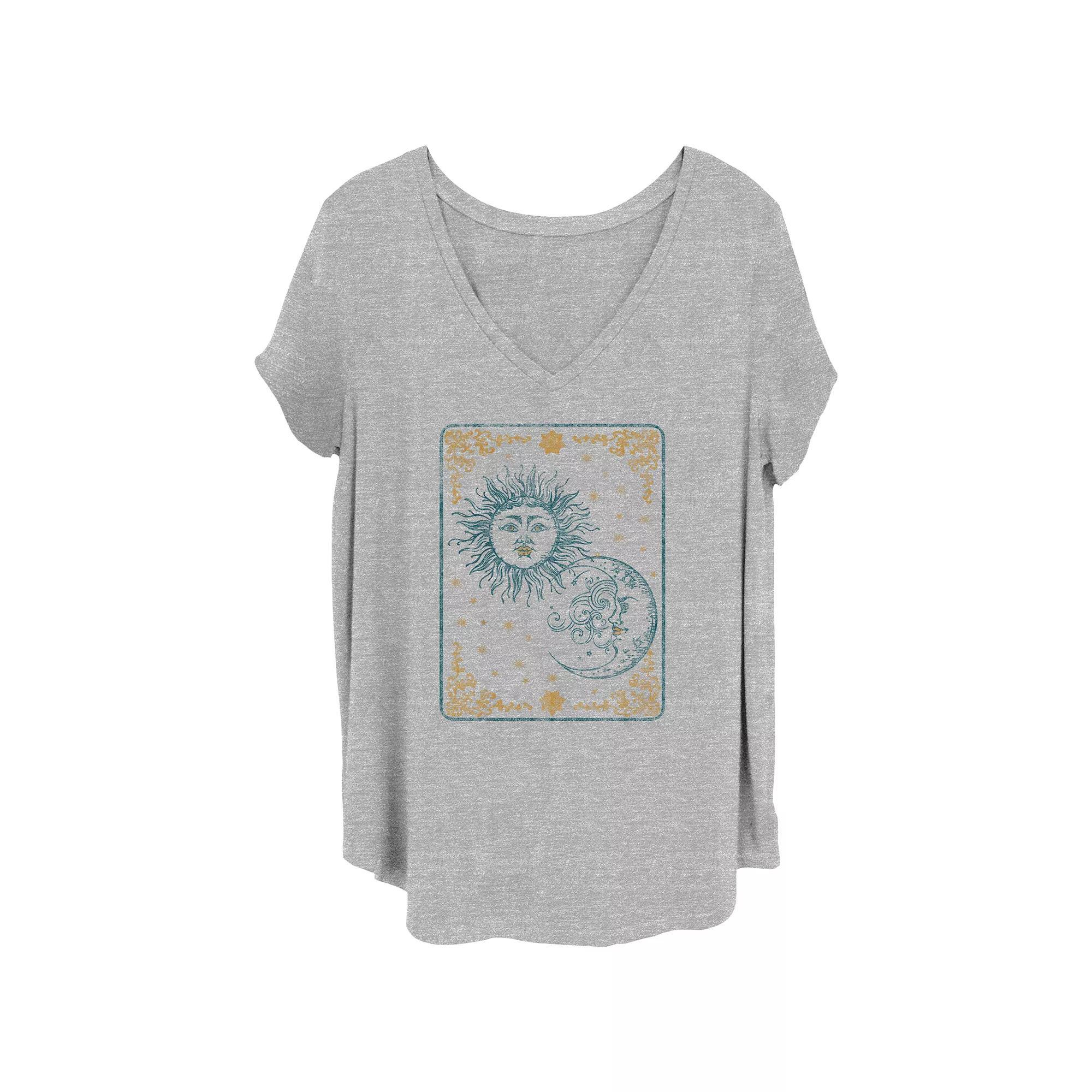 Juniors' Plus Size New York City East Coast USA Graphic Tee, Girl's, Size: 4XL, Grey Gray Product Image