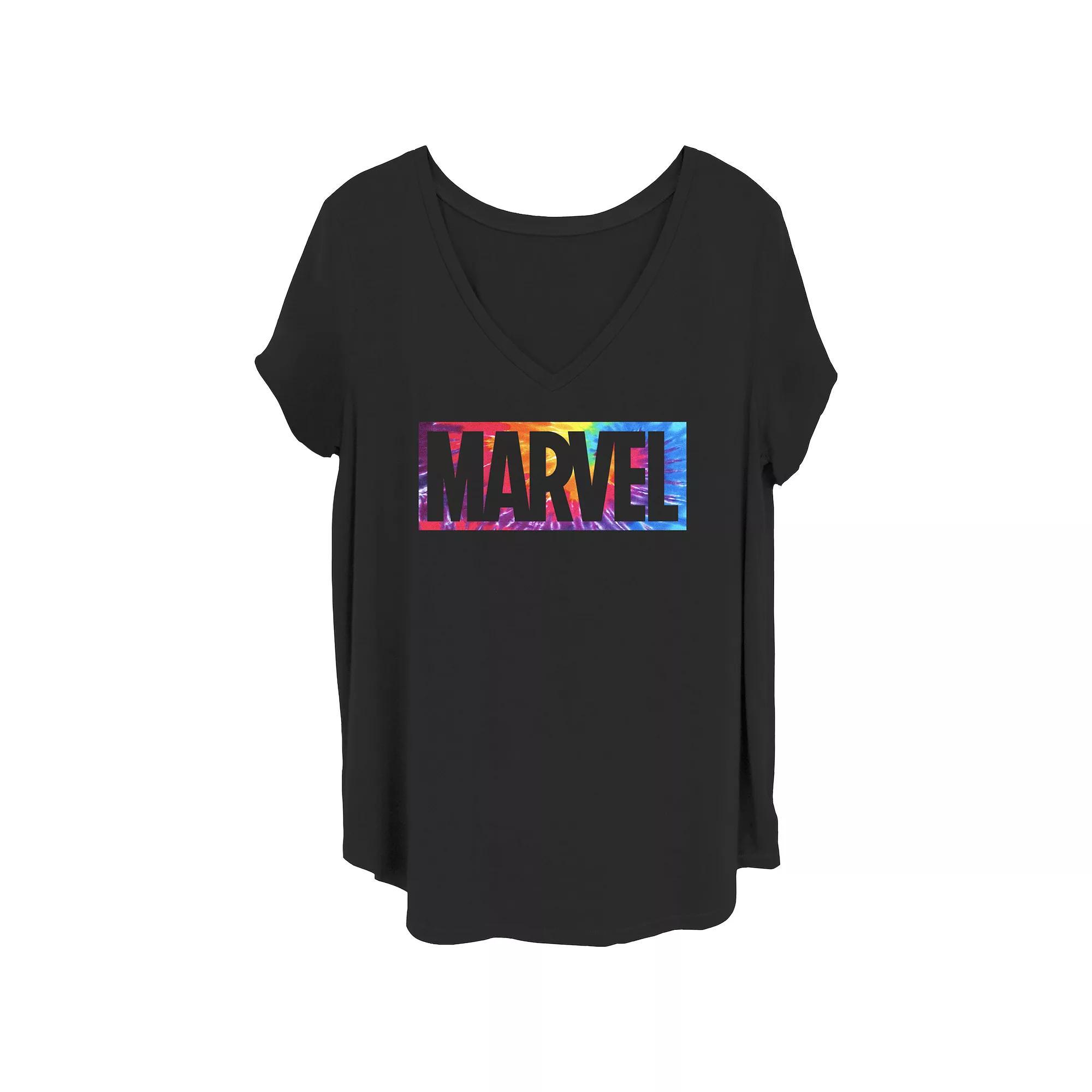 Juniors' Plus Size Star Wars The Mandalorian Grogu Wearing Santa Hat V-Neck Tee, Girl's, Size: 3XL, Black Product Image