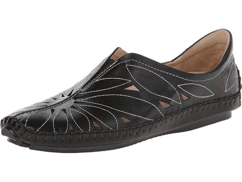 Pikolinos Jerez Floral Leather Cut-Out Detail Slip Product Image