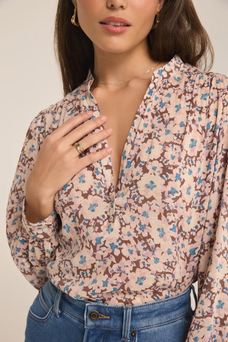 Esme La Paz Floral Blouse Product Image
