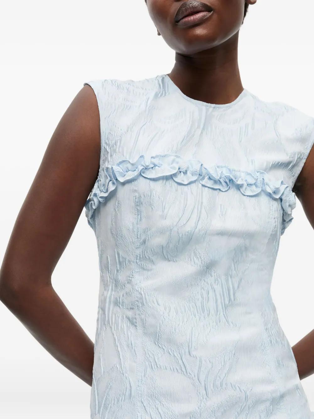 cloqué corset mini dress Product Image