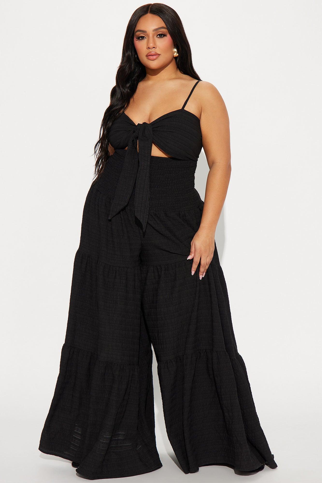 Montego Bay Jumpsuit - Black Product Image
